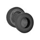 Replacement Ear Pads for Corsair Virtuoso RGB, Memory foam + Textile, Black, 1 pair