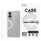 Case Urban Combat with White QI for Samsung Galaxy S25 Edge, Transparent, PanzerGlass