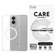 Case Urban Combat with White QI for Samsung Galaxy S25 Edge, Transparent, PanzerGlass