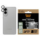 Camera Lens Protector Hoops for Samsung S25 Edge, Black, PanzerGlass