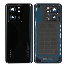 Xiaomi 13T, 13T Pro - Battery Cover (Black) - 5600220M1200 Genuine Service Pack