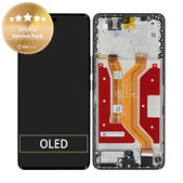 Honor Magic7 Lite - LCD Display + Touch Screen + Frame (Titanium Black) - 0235AMMM Genuine Service Pack