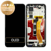 Honor 400 Pro - LCD Display + Touch Screen + Frame (Lunar Grey) - 0235APLD Genuine Service Pack