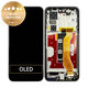 Honor 400 Pro - LCD Display + Touch Screen + Frame (Lunar Grey) - 0235APLD Genuine Service Pack