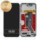 Honor 400 - LCD Display + Touch Screen + Frame (Meteor Silver) - 0235APNS Genuine Service Pack