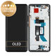 Xiaomi Poco X7 24095PCADG - LCD Display + Touch Screen + Frame (Black) - 5600010O16P00 Genuine Service Pack