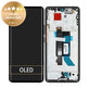 Xiaomi Poco X7 24095PCADG - LCD Display + Touch Screen + Frame (Black) - 5600010O16P00 Genuine Service Pack
