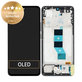 Xiaomi Redmi Note 14 5G 24094RAD4G - LCD Display + Touch Screen + Frame (Midnight Black) - 56002000O1700 Genuine Service Pack