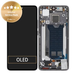 Écran LCD Complet Sur Châssis Pour Xiaomi POCO F4 5G (2022) - Noir - Neuf