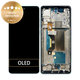 Motorola Edge 60 Fusion - LCD Display + Touch Screen + Frame (Amazonite) - 5D68C29879 Genuine Service Pack