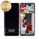 Motorola Edge 60 Pro - LCD Display + Touch Screen + Frame (Sparkling Grape) - 5D68C30047 Genuine Service Pack
