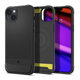 Spigen - Case Rugged Armor with MagSafe for iPhone 14, Matte Black