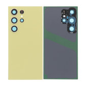 Samsung Galaxy S24 Ultra S928B - Battery Cover Assembly (Titanium Yellow)