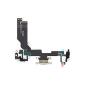 Apple iPhone 16e - Charging Connector + Flex Cable (White)