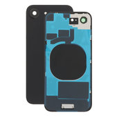 Apple iPhone 16e - Rear Housing Glass + Camera Lens (Black)