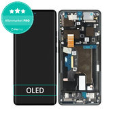 Motorola Edge 50 Ultra - LCD Display + Touch Screen + Frame (Forest Grey) OLED