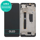 Motorola Moto G84 XT2347 - LCD Display + Touch Screen + Frame (Black) OLED