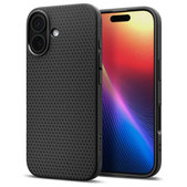 Spigen - Liquid Air Case for iPhone 17, Matte Black
