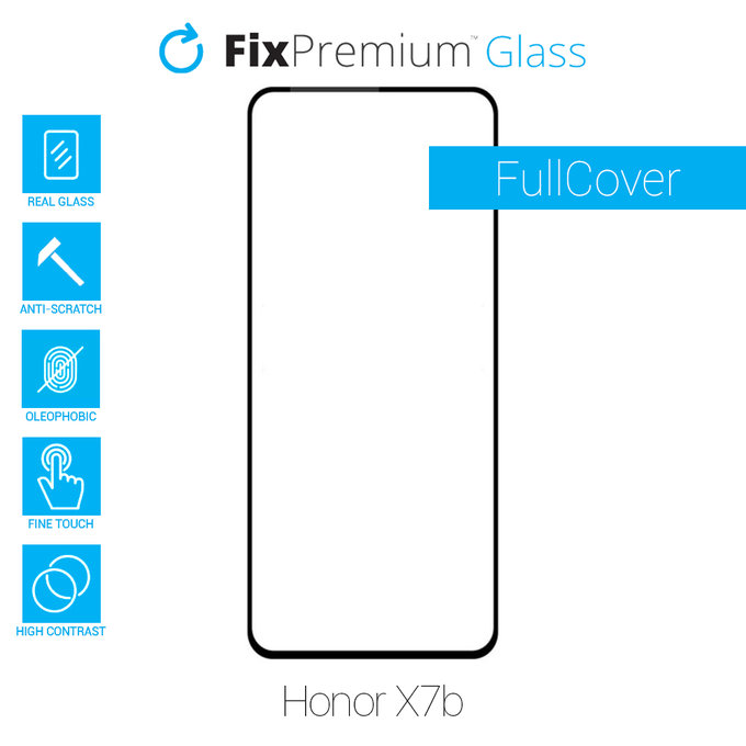 FixPremium FullCover Glass - Tempered Glass for Honor X8a