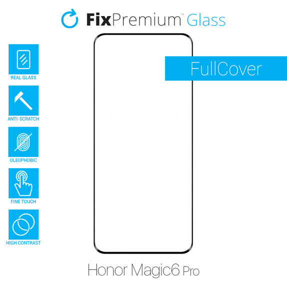 FixPremium FullCover Glass - Tempered Glass for Honor Magic6 Pro