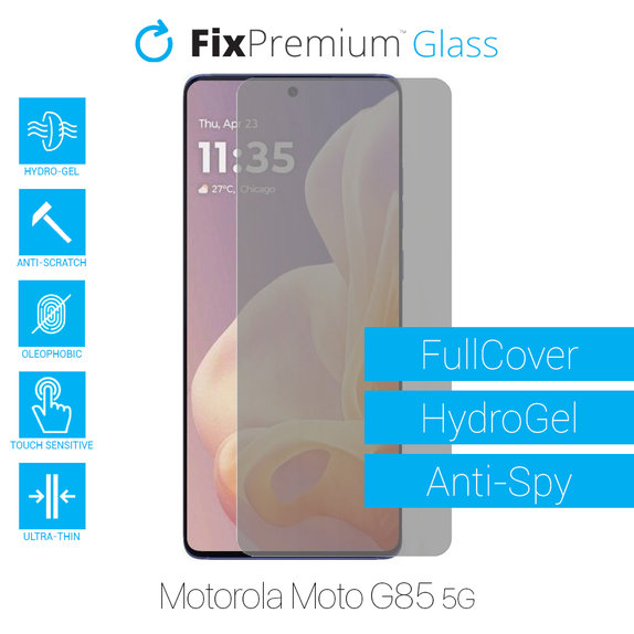 FixPremium HydroGel Anti-Spy - Screen Protector for Motorola Moto G85 5G XT2427
