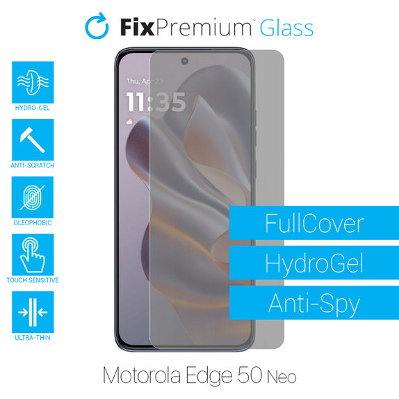 FixPremium HydroGel Anti-Spy - Screen Protector for Motorola Edge 50 Neo