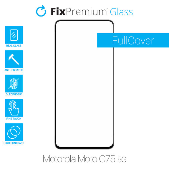 FixPremium FullCover Glass - Tempered Glass for Motorola Moto G75 5G XT2437
