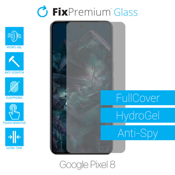 FixPremium HydroGel Anti-Spy - Screen Protector for Google Pixel 8
