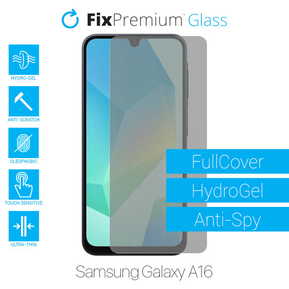FixPremium HydroGel Anti-Spy - Screen Protector for Samsung Galaxy A16