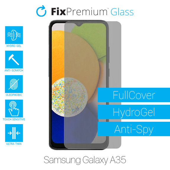 FixPremium HydroGel Anti-Spy - Screen Protector for Samsung Galaxy A35 A356B