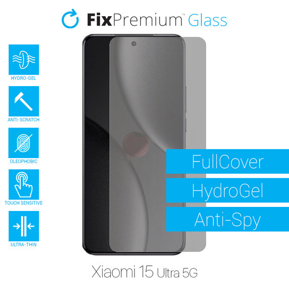 FixPremium HydroGel Anti-Spy - Screen Protector for Xiaomi 15 Ultra 5G