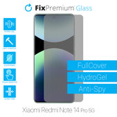 FixPremium HydroGel Anti-Spy - Screen Protector for Xiaomi Redmi Note 14 Pro 5G 24090RA29G