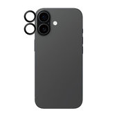 Hoops Camera Lens Protector for iPhone 17/16 Plus/16, Black, PanzerGlass
