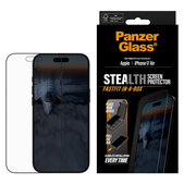 Tempered Glass UWF Stealth with Fastfit for iPhone Air, Black, PanzerGlass