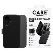 Wallet Tango Two-In-One Case with MagSafe for iPhone 17, Black, CARE
