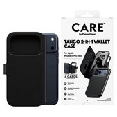 Case Wallet Tango Two-In-One with MagSafe for iPhone 17 Pro Max, Black, PanzerGlass