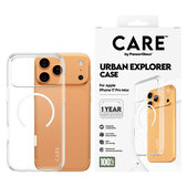 Case Urban Explorer with MagSafe for iPhone 17 Pro Max, White, PanzerGlass