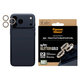 Camera Lens Protector Hoops for iPhone 17 Pro Max/17 Pro/16 Pro Max/16 Pro, Glitter Gold, PanzerGlass