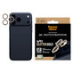 Camera Lens Protector Hoops for iPhone 17 Pro Max/17 Pro/16 Pro Max/16 Pro, Glitter Gold, PanzerGlass