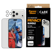 Bundle 3-in-1 Privacy for iPhone 17 Pro Max, PanzerGlass