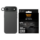 Camera Lens Protector Hoops Ceramic II for iPhone Air, Black, PanzerGlass