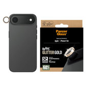 Camera Lens Protector Hoops for iPhone Air, Glitter Gold, PanzerGlass