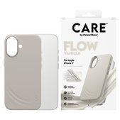 FLOW Case with MagSafe for iPhone 17, Vanilla, CARE