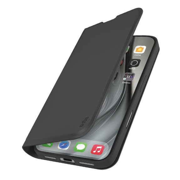 SBS - Book Wallet Smooth Case for iPhone 17 Pro Max, black