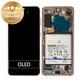 Samsung Galaxy S21 G991B - LCD Display + Touch Screen + Frame + Battery (Violet) - GH82-27254B Genuine Service Pack