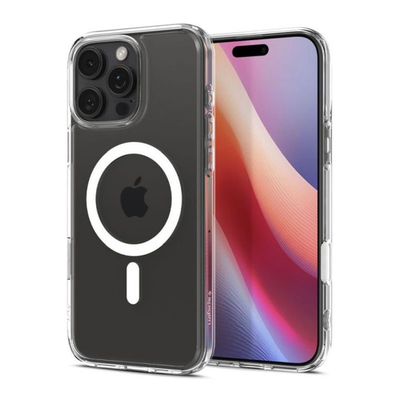 Spigen - Case Ultra Hybrid "T" with MagSafe for iPhone 16 Pro, white