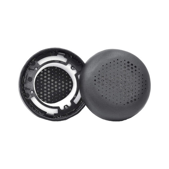 Replacement Ear Pads for AKG Y500, Memory foam + PU leather, Black, 1 pair