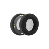 Replacement Ear Pads for AKG K701, K702, Q701, Q702, K601, K612, K712, Foam + Velour, Black, 1 pair