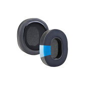 Replacement Ear Pads for Audio-Technica ATH-M50, Foam + Leather, Black, Cooling Gel, 1 pair