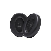 Replacement Ear Pads for Bose QC Ultra, Memory foam + Leather, Black, 1 pair